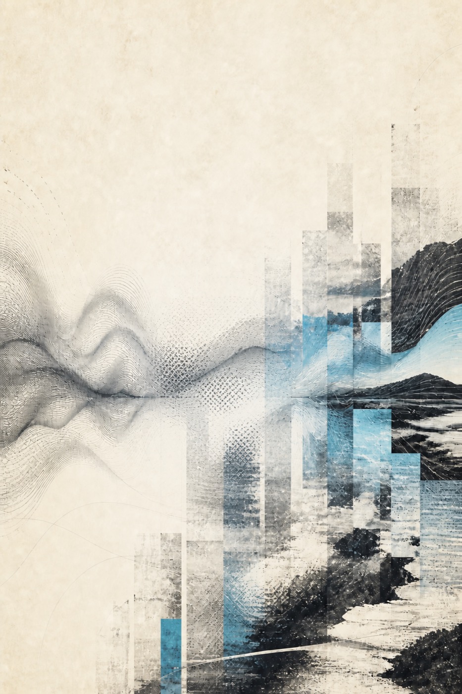 Abstract artwork for the project: listening rendered as image.